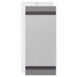 grey with purple black lines rack cards