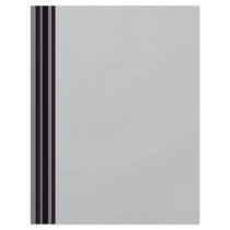 grey with purple black stripes flyer design