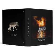 Grey Wolf Binder