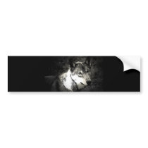 Grey Wolf Bumper Stickers