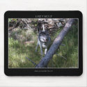 GREY WOLF Mousepad