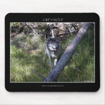 GREY WOLF Mousepad