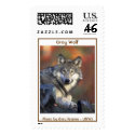 Grey Wolf postage