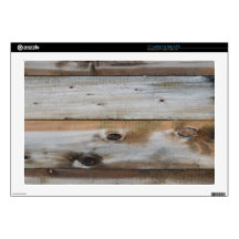 GREY WOOD TEXTURE LAPTOP DECALS