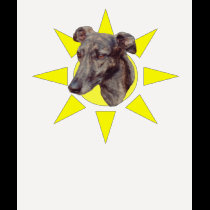 Greyhound Brindle Face Shirt