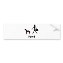 Greyhound bumper stickers by Pawdboy Greyhound bumper stickers