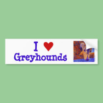 Greyhound Bumper Sticker bumper stickers