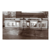 Greyhound Bus Station, McMinnville Tennessee  posters