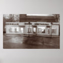 Greyhound Bus Station, McMinnville Tennessee  posters