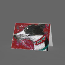 Greyhound Card - Blank Inside