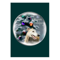 Greyhound Christmas Gifts business cards by DogsByDezign Greyhound Christmas Gifts business cards