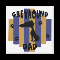 Greyhound Dad Magnet magnets