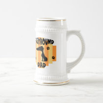 Greyhound Dad Mug mugs