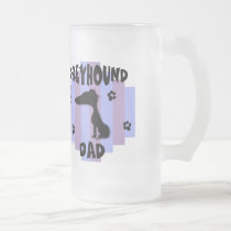 Greyhound Dad Mug mugs