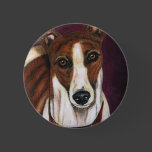 Greyhound Dog Art - Royalty Pins
