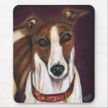 Greyhound Dog Art - Royalty Mousepad