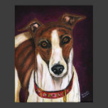 Greyhound Dog Art - Royalty Poster