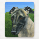 Greyhound Dog Art - Teddy Mousepads