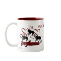 Greyhound Feel The Love Dog Lover Coffee Mug