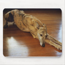 Greyhound Floor Work Mousepad