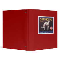 Greyhound Fruit Crate Label Binders