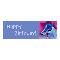 Greyhound Gift Tag - "Blue Boy" Business Cards