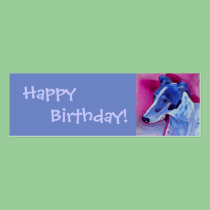 Greyhound Gift Tag - "Blue Boy" business cards