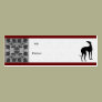 Greyhound Gift Tags