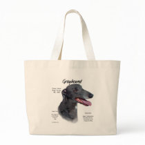 Greyhound History Design Tote Bags