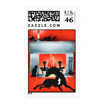 Greyhound Holiday Stamps