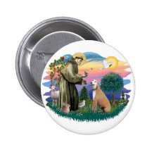 Greyhound (light red) pinback button