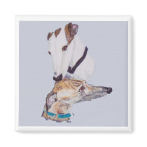 Greyhound magnet by hrt2hand Greyhound magnet