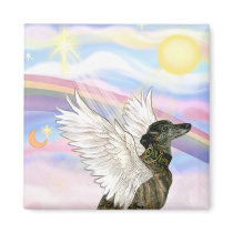 Greyhound magnets by dogartgifts Greyhound magnets