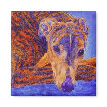 Greyhound Magnet - "Ace"