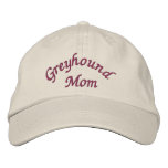 Greyhound Mom Cute Embroidered Baseball Cap
