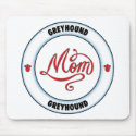 GREYHOUND mom mousepad