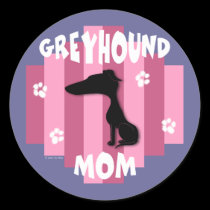 Greyhound Mom Stickers stickers