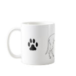 Greyhound Pawprint Mug