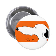 Greyhound Pinback Button