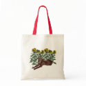 Greyhound Puppy Sunflowers Dog Lover Tote Bag by SmilinEyesTreasures Greyhound Puppy Sunflowers Dog Lover Tote Bag