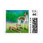 Greyhound Racing Dogs Postage postage