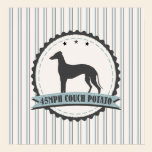 Greyhound Retired Racer 45mph Lazy Dog posters
