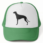 Greyhound Silhouette Trucker Hats