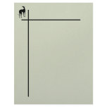 "Greyhound Silhouette" Letterhead Design
