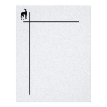 "Greyhound Silhouette" Letterhead