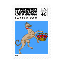 Greyhound stamp