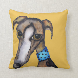 greyhound throw pillows