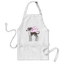 Greyhound / Whippet / Italian Greyhound Love Aprons