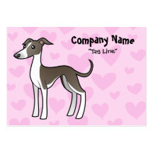 Greyhound / Whippet / Italian Greyhound Love Business Cards