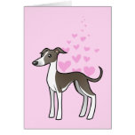 Greyhound / Whippet / Italian Greyhound Love Greeting Cards